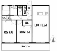 フィオーレの間取り画像