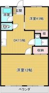 第3元八事ビルの間取り画像