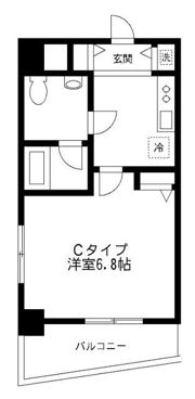 アヴァンセ戸越の間取り画像