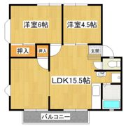 ラ・タ・タ・タムIIの間取り画像