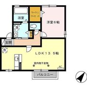 リビングタウンヴェルード Dの間取り画像