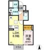 pecher奥田の間取り画像