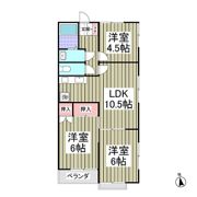 ハイツグロリアの間取り画像