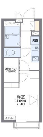 レオパレスカームの間取り画像