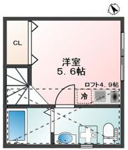 Glanz西荻北 205の間取り画像