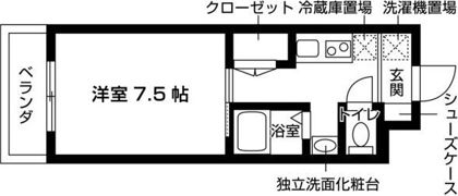 ヌーベルポルト向山の間取り画像