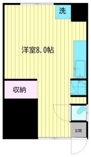 東白楽ハイツの間取り画像