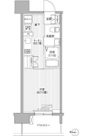 セントラーレ新城の間取り画像