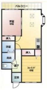 ロイヤルメゾンⅢの間取り画像