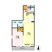 メゾンサカエの間取り画像