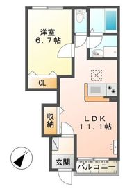 フレシールの間取り画像