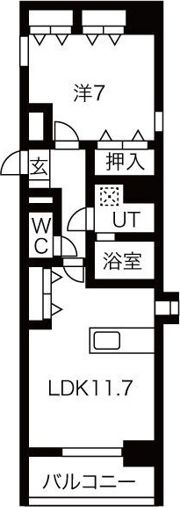 アレーヌコート野並の間取り画像