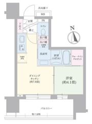 Brillia秋葉原の間取り画像