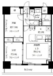 サンクレール荒川ブランガーデンの間取り画像