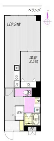 ロイヤルレジデンスの間取り画像