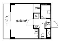 エスポワール松山の間取り画像