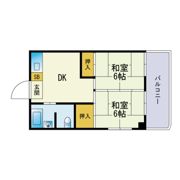 若鶴マンションの間取り画像