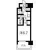 レジュールアッシュ中之島サウスの間取り画像