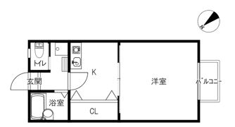 ベルーナの間取り画像