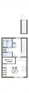 レオパレスグリーンハウスⅤの間取り画像
