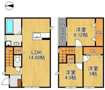 サンラプロ東鳴水B棟の間取り画像