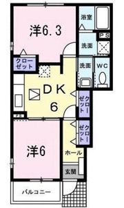フィオーレBの間取り画像