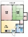 コーポあおき3の間取り画像