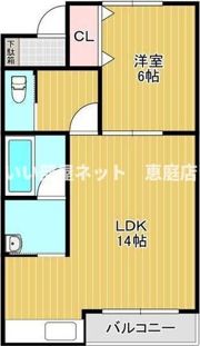 スコットハウスの間取り画像