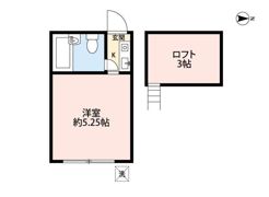 アサクラハイツの間取り画像