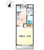 Fガーデン医大南の間取り画像