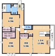 ノイエ南草津の間取り画像