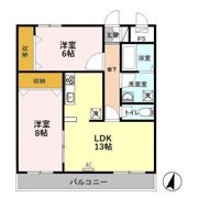 グランシャリオの間取り画像