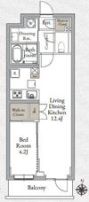 LiveCasa千鳥町の間取り画像