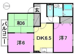 四季の杜 ハナミズキ館の間取り画像
