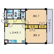 アンプルールフェールシオンの間取り画像