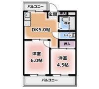 メゾンakinai香里の間取り画像