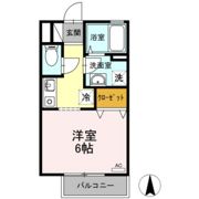 パティオ翼の間取り画像