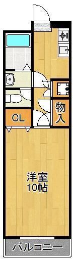 ベルヒルズ黒崎インターの間取り画像