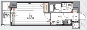 グランパークN.東京の間取り画像