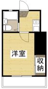 下伊福上町第1レジデンスの間取り画像