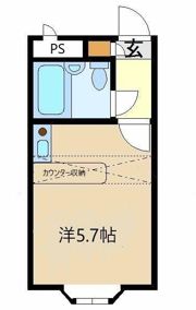 ベルピア上大岡第一の間取り画像