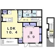 ミニヨンテラスの間取り画像