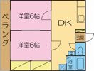 セブンハイツDの間取り画像