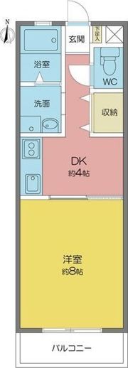 ベルコートの間取り画像