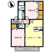 アドラブール戸手の間取り画像