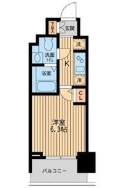 KDXレジデンス板橋本町の間取り画像