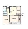 アントワーヌ富山Ⅱの間取り画像