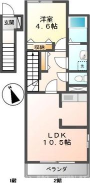 G－クレフの間取り画像