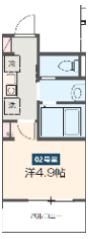 MELDIA南浦和Ⅲの間取り画像