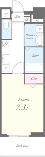 スカイラグーナの間取り画像